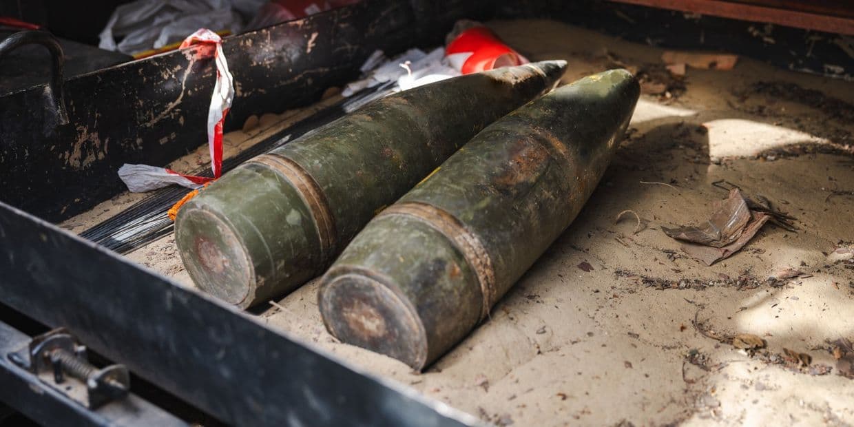 <em>Боєприпаси. Фото: ДСНС Донеччини</em>