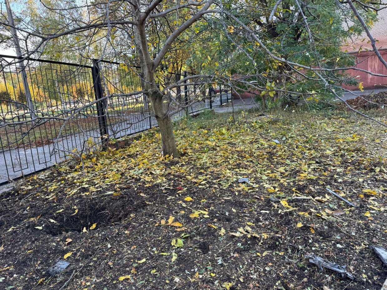 <em>Наслідки російського удару по Краматорську 6 жовтня 2025 року. Фото: Facebook/Олександр Гончаренко</em>