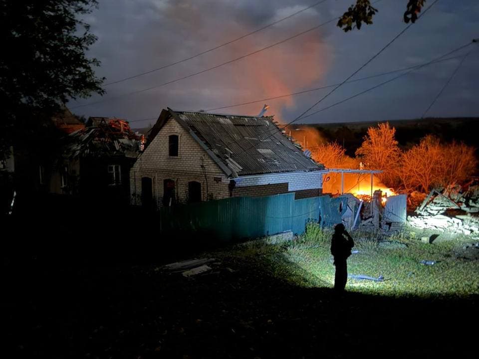 <em>Всього за добу росіяни 21 раз обстріляли населені пункти Донеччини. Фото: Донецька ОВА</em>