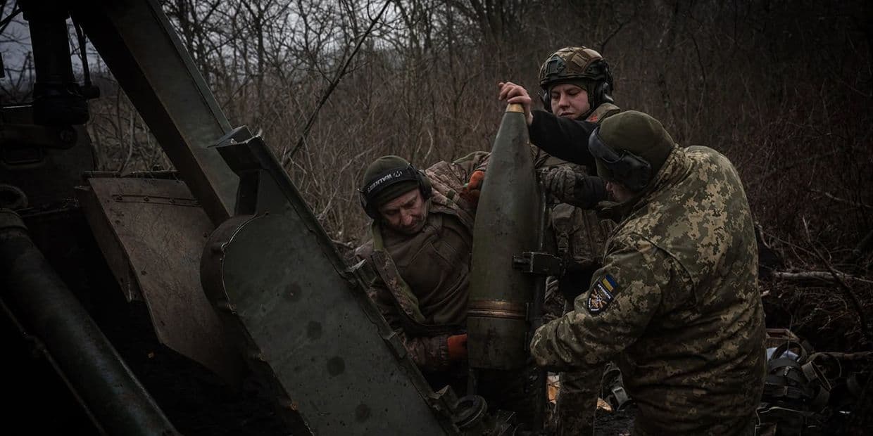 <em>Українські артилеристи. Фото: Facebook/Генштаб ЗСУ</em>