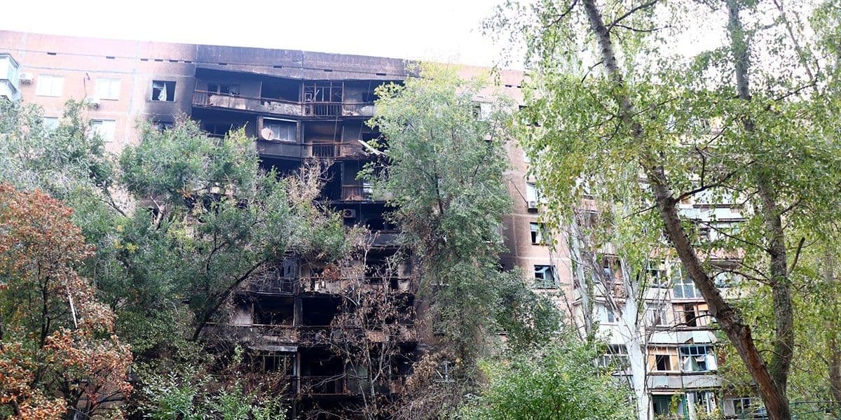 Частина жителів фронтової Костянтинівки відмовляється евакуюватися (фото)