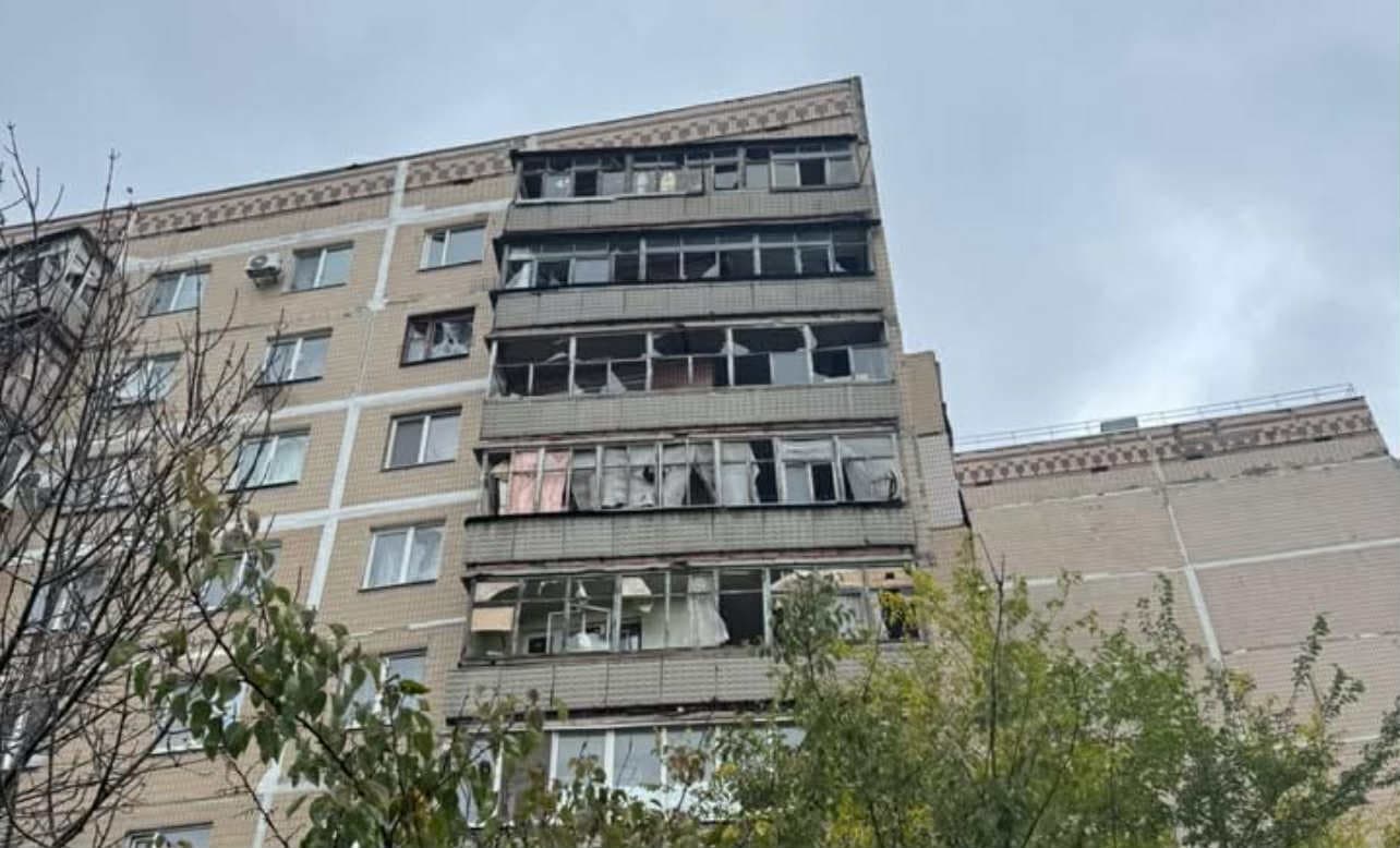 <em>В Славянске обстрелом повреждены две многоэтажки и детский сад. Фото: ГВА</em>