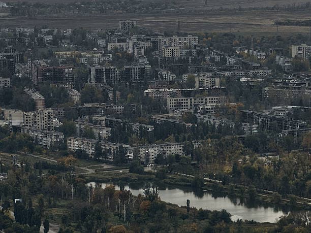 <em>Покровск, 7 октября 2025 года. Фото: Kostiantyn Liberov/Libkos/Getty Images</em>