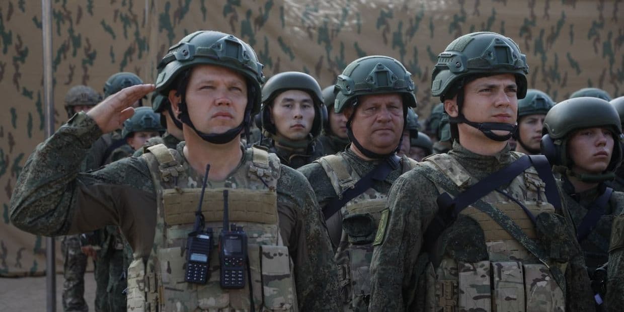 <em>Бійці російської окупаційної армії. Фото з відкритих джерел</em>