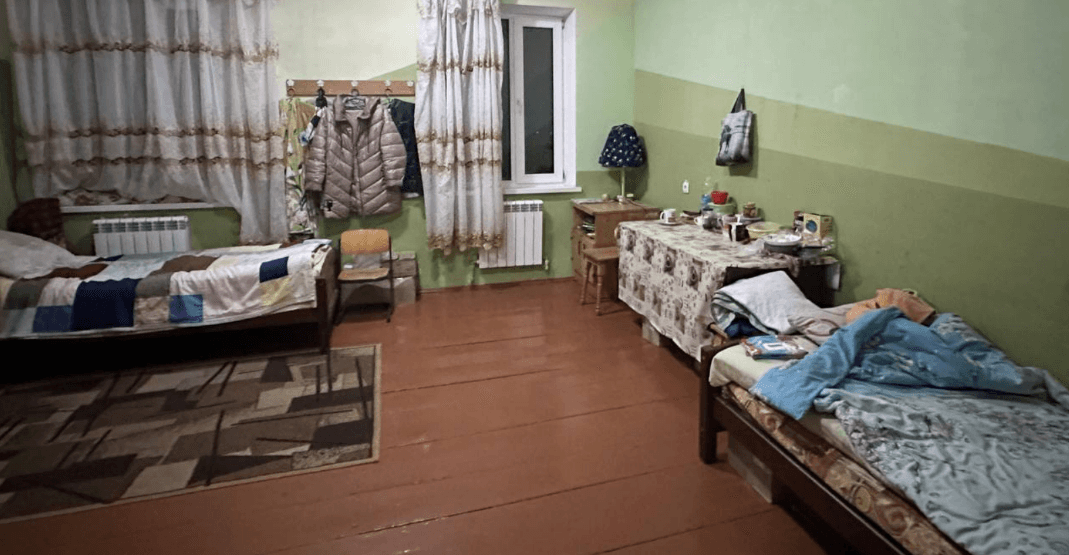<em>Місце для тимчасового проживання ВПО. Фото: Схід SOS</em>