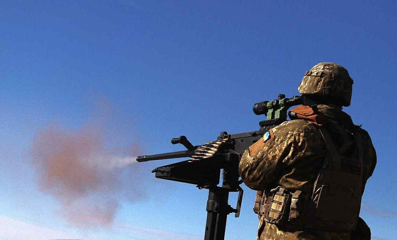 <em>ЗСУ, війна, постріл, військовий, кулі. Фото: зі сторінки Генштабу ЗСУ</em>