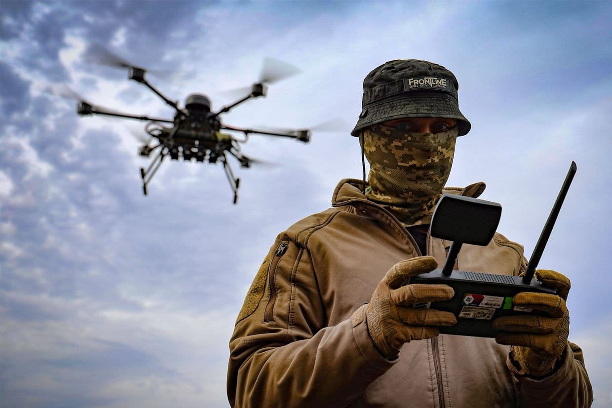 <em>Оператор БпЛА. Фото: Оперативне командування "Схід"</em>