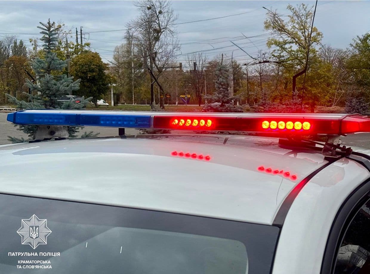 Поліція Краматорська та Слов'янська затримала за тиждень 368 водіїв з ознаками сп'яніння. Фото: поліція