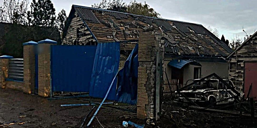 <em>Наслідки російського обстрілу Донеччини 1 листопада 2025 року. Фото: НПУ</em>