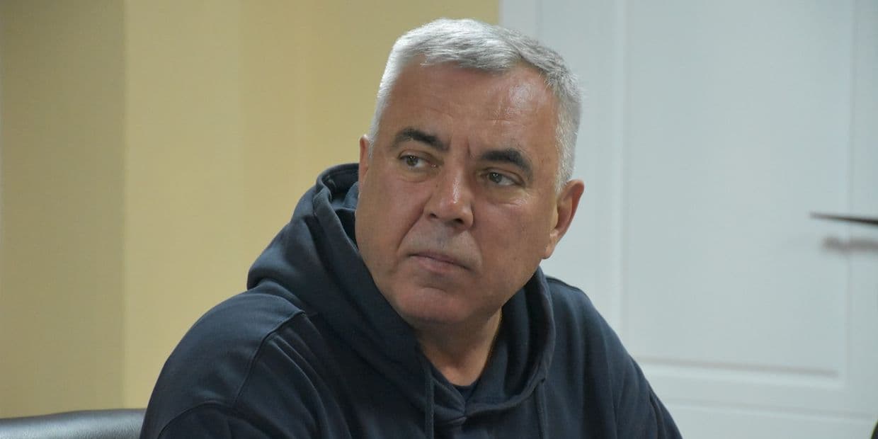 <em>Начальник Миколаївської міської військової адміністрації Володимир Проскунін. Фото: Донецька ОДА</em>