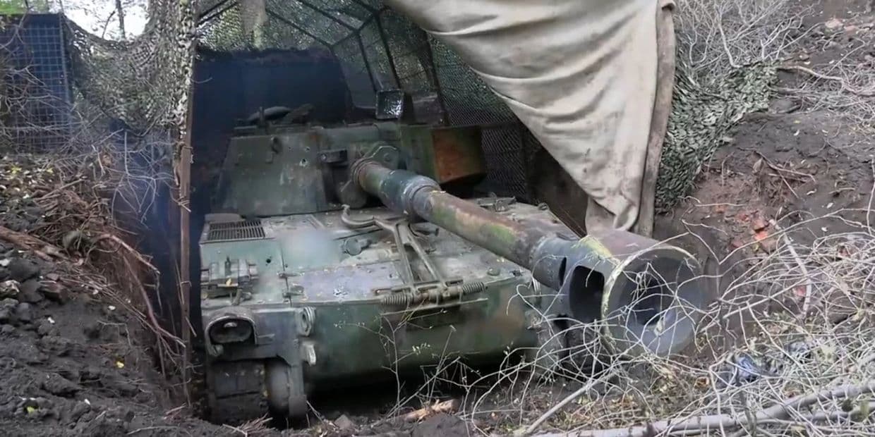 <em>САУ М109. Фото: АрмияInform</em>