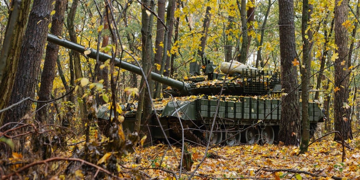 <em>Танк Т-80. Фото: 80-я отдельная десантно-штурмовая Галицкая бригада ДШВ ВСУ</em>