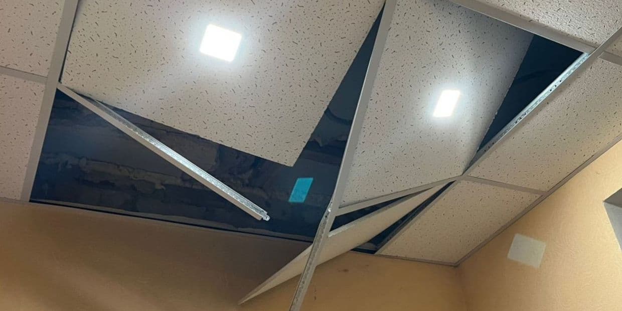 <em>Результаты российского обстрела Николаевки 7 ноября 2025 года. Фото: ГСЧС Донетчины</em>