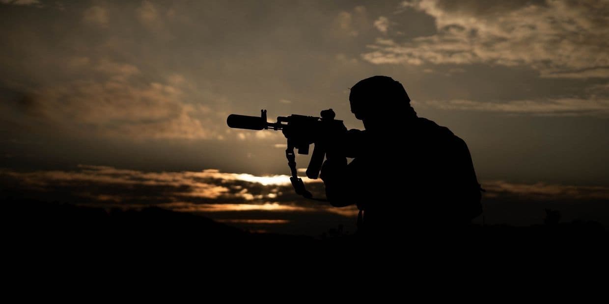 <em>Український захисник. Фото: Олександр Бондар/21 ОМБр</em>