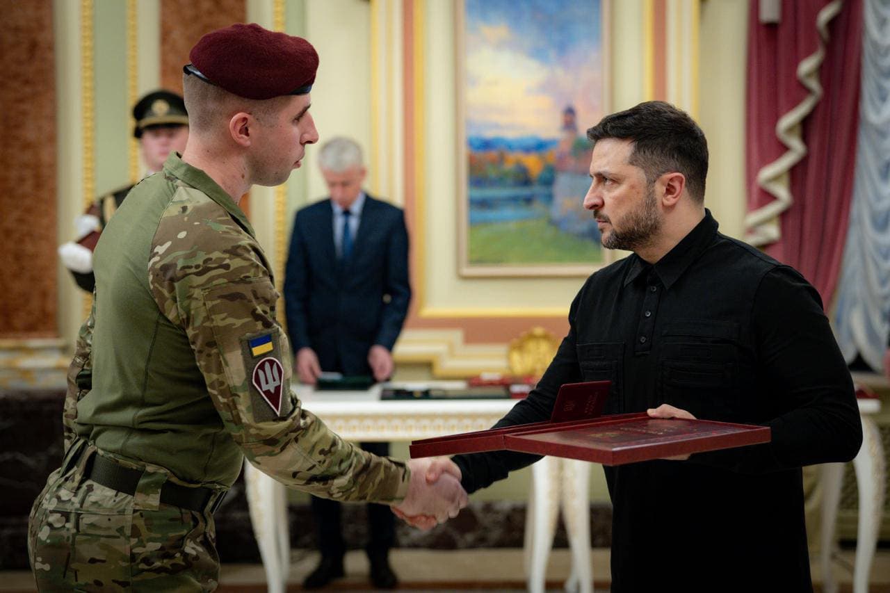 "Золоту Зірку" Героя України здобув підполковник ДШВ, який брав участь у боях на Луганщині та Донеччині