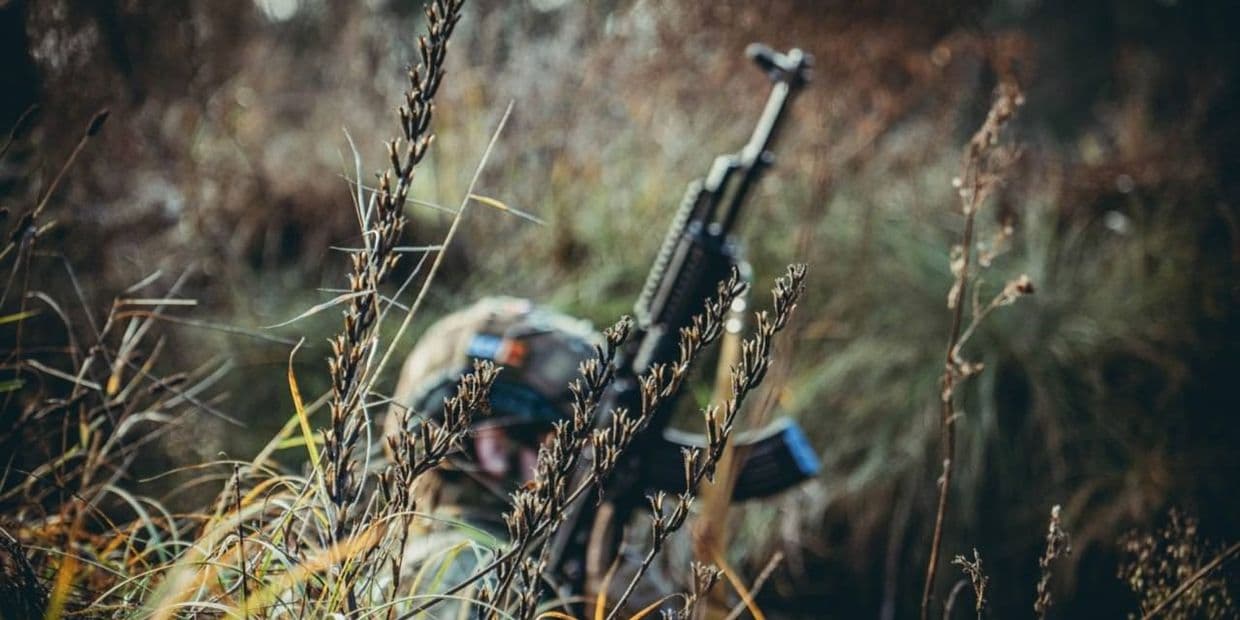 <em>Українська захисниця. Фото: 104 ОБр ТрО</em>