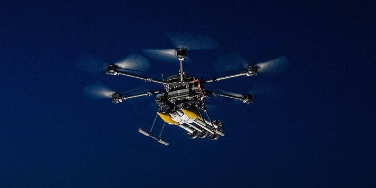 <em>Український дрон-бомбер. Фото: 429 ОП БпС "Ахіллес"</em>