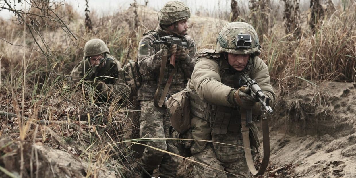 <em>Украинские защитники. Фото: 61-я отдельная механизированная Степная бригада</em>