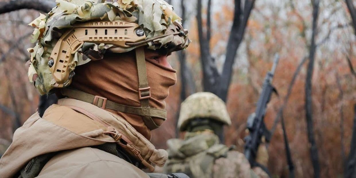 <em>Українські захисники. Фото: 81 ОАеБр</em>