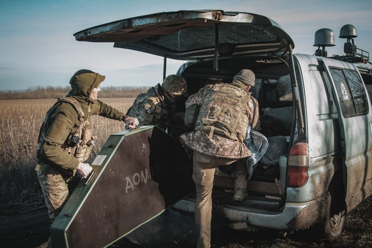 <em>Артилерійська розвідка 4 ОВМБр. Фото: 4-та окрема важка механізована бригада</em>