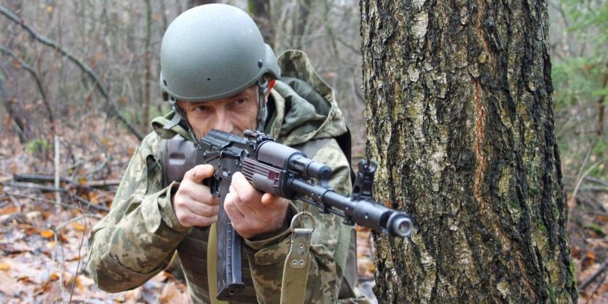 <em>Український захисник. Фото: 68 ОАБр</em>