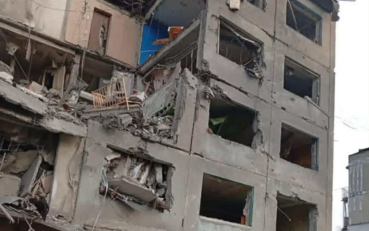 <em>Наслідки обстрілів на Донеччині. Донецька ОВА</em>