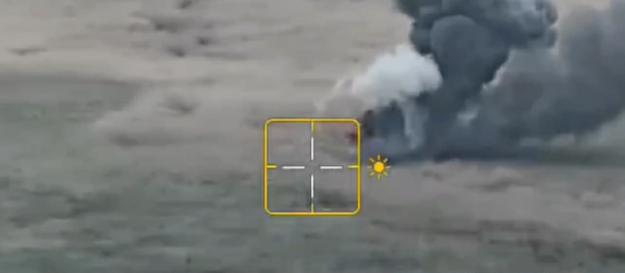 <em>Ліквідація ворожих об'єктів. Фрагмент з відео 33 ОМБр</em>