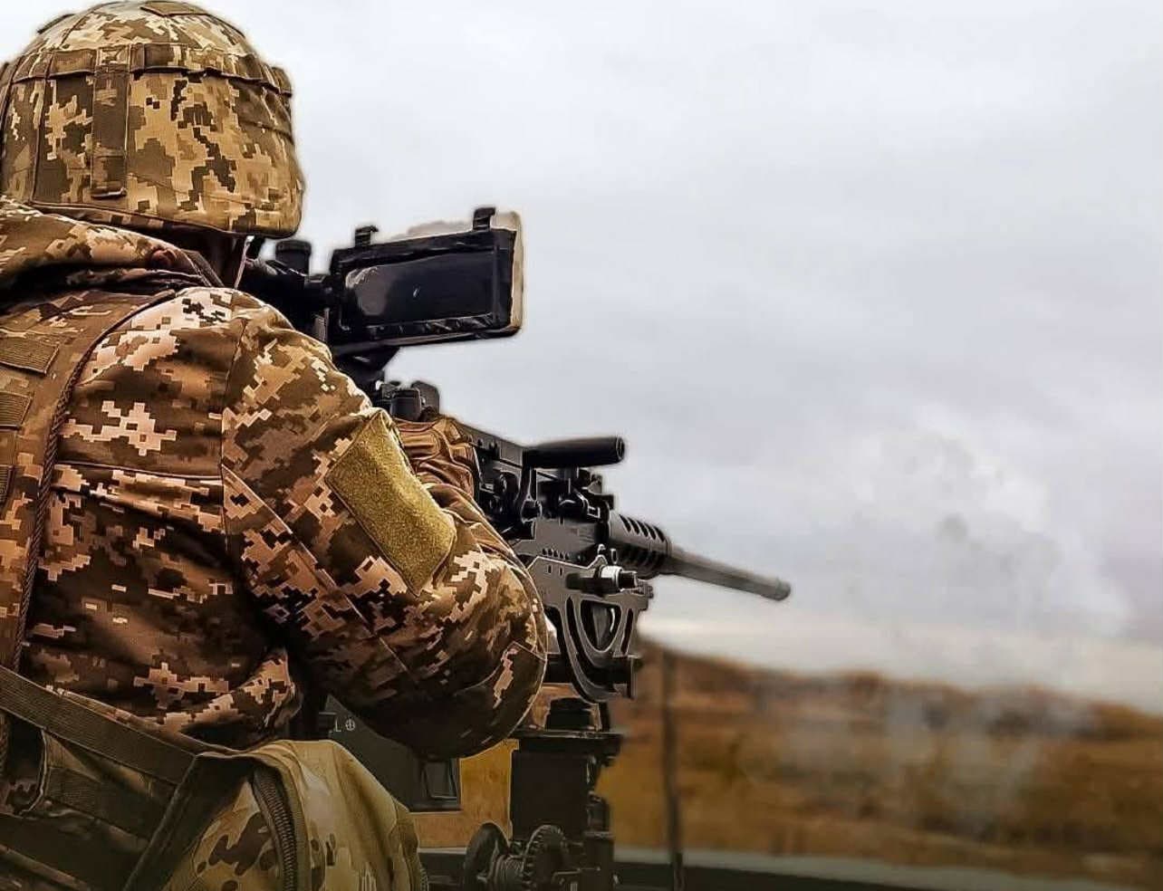 <em>Військовий, ЗСУ, зброя, війна, росія. Фото: 027 ЗРАП, 2025</em>