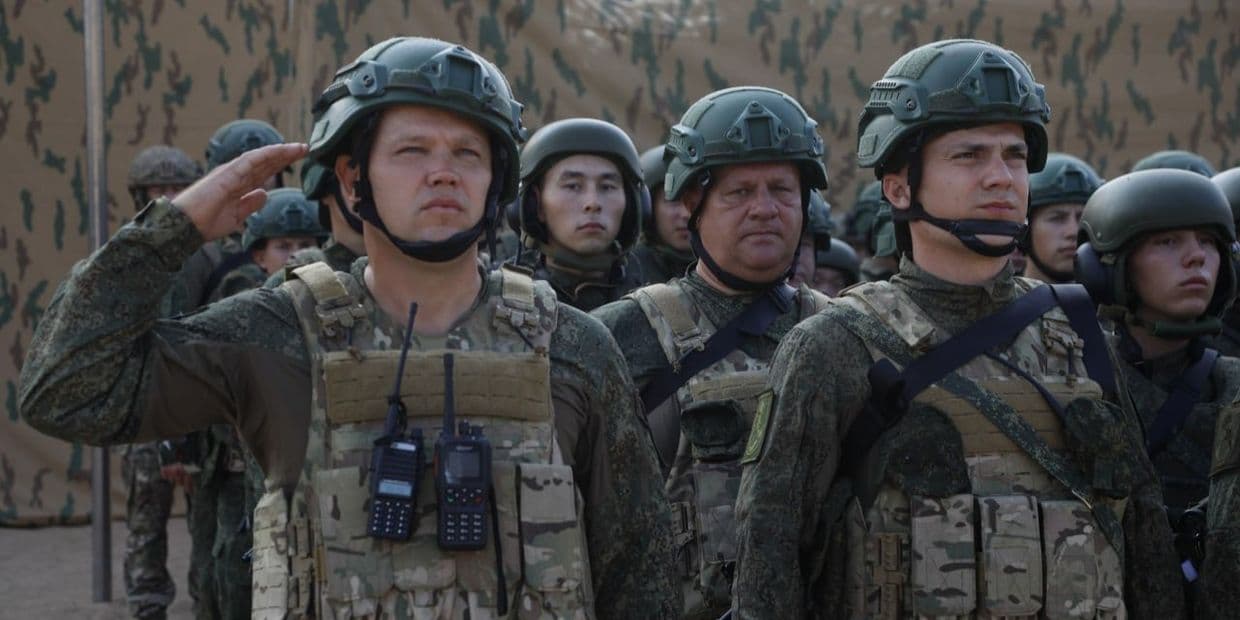 <em>Бійці російської окупаційної армії. Фото з відкритих джерел</em>