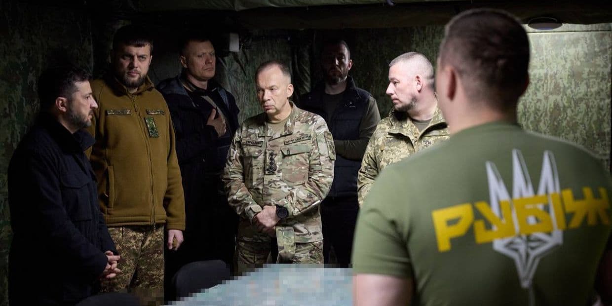 Зеленський відвідав на фронті захисників Покровська, Мирнограда та Добропілля (відео)