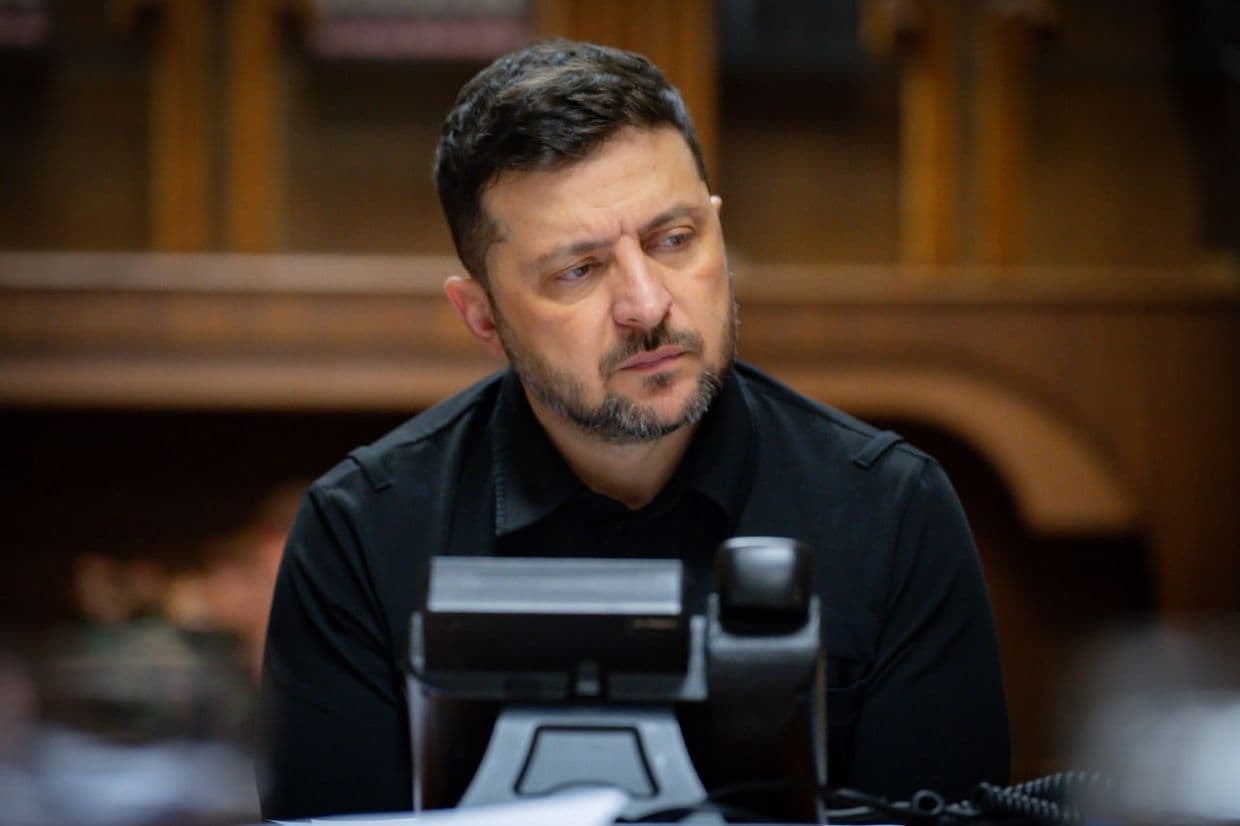 <em>Володимир Зеленський. Фото з офіційного телеграм-каналу Президента України</em>