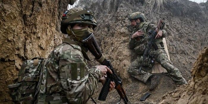 <em>Бойцы российской оккупационной армии. Фото из открытых источников</em>