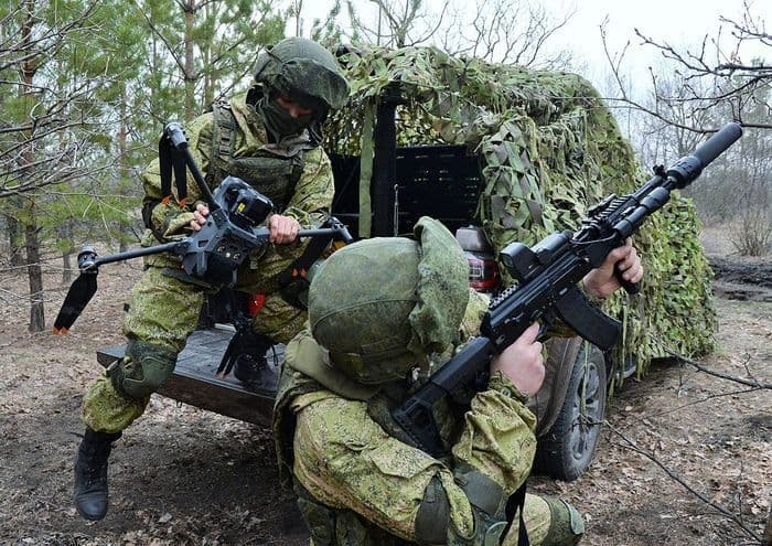 <em>Бойцы российской оккупационной армии. Фото из открытых источников</em>