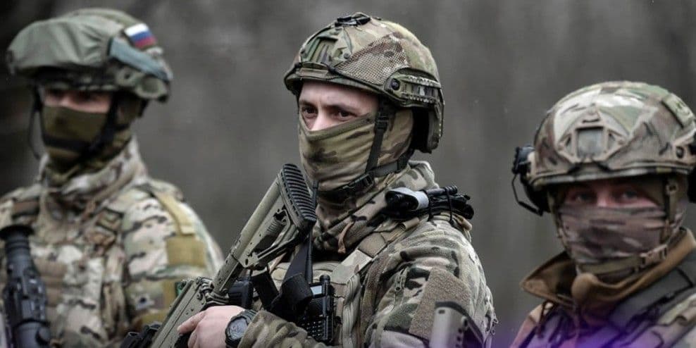 <em>Бойцы россиской оккупационной армии. Фото из открытых источников</em>