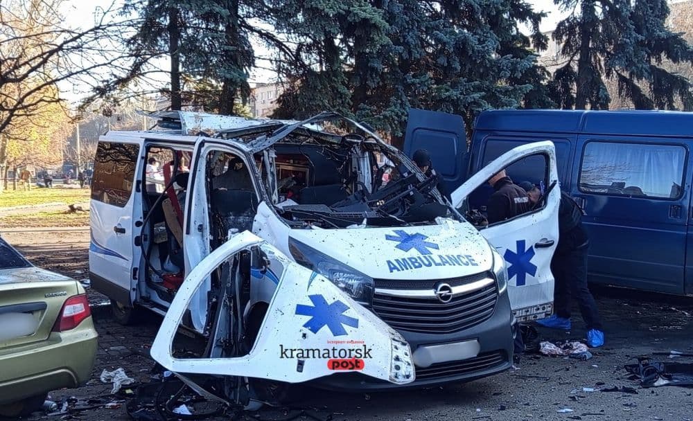 У Краматорську загинув водій медиків: що відомо