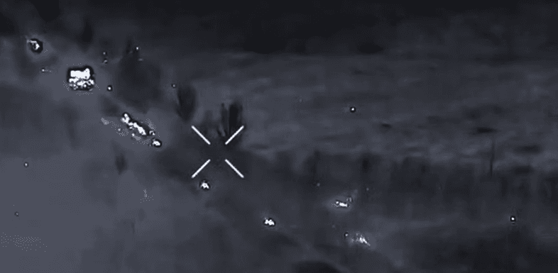 <em>Скриншот из видео 1-го корпуса НГУ "Азов"</em>