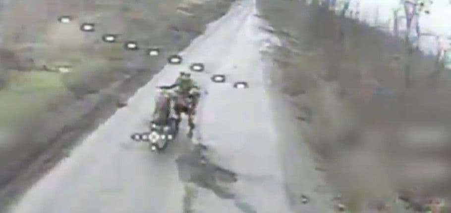 Скриншот з відео Луганського прикордонного загону