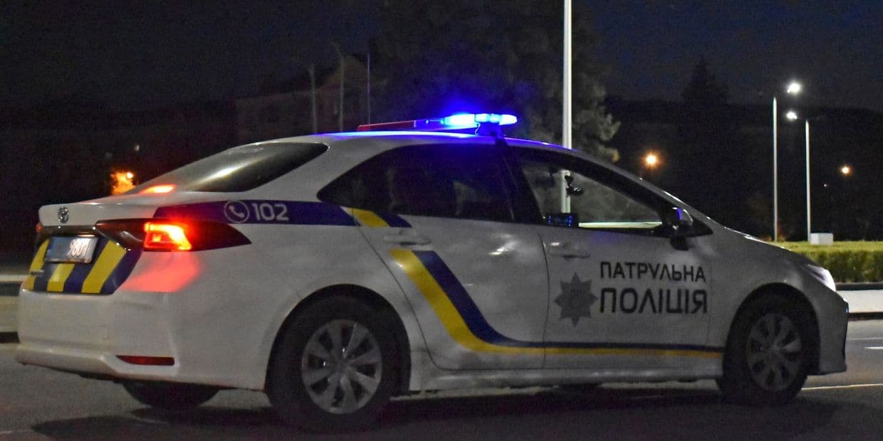 <em>Поліційна автівка. Фото: Патрульна поліція Краматорська та Слов'янська</em>