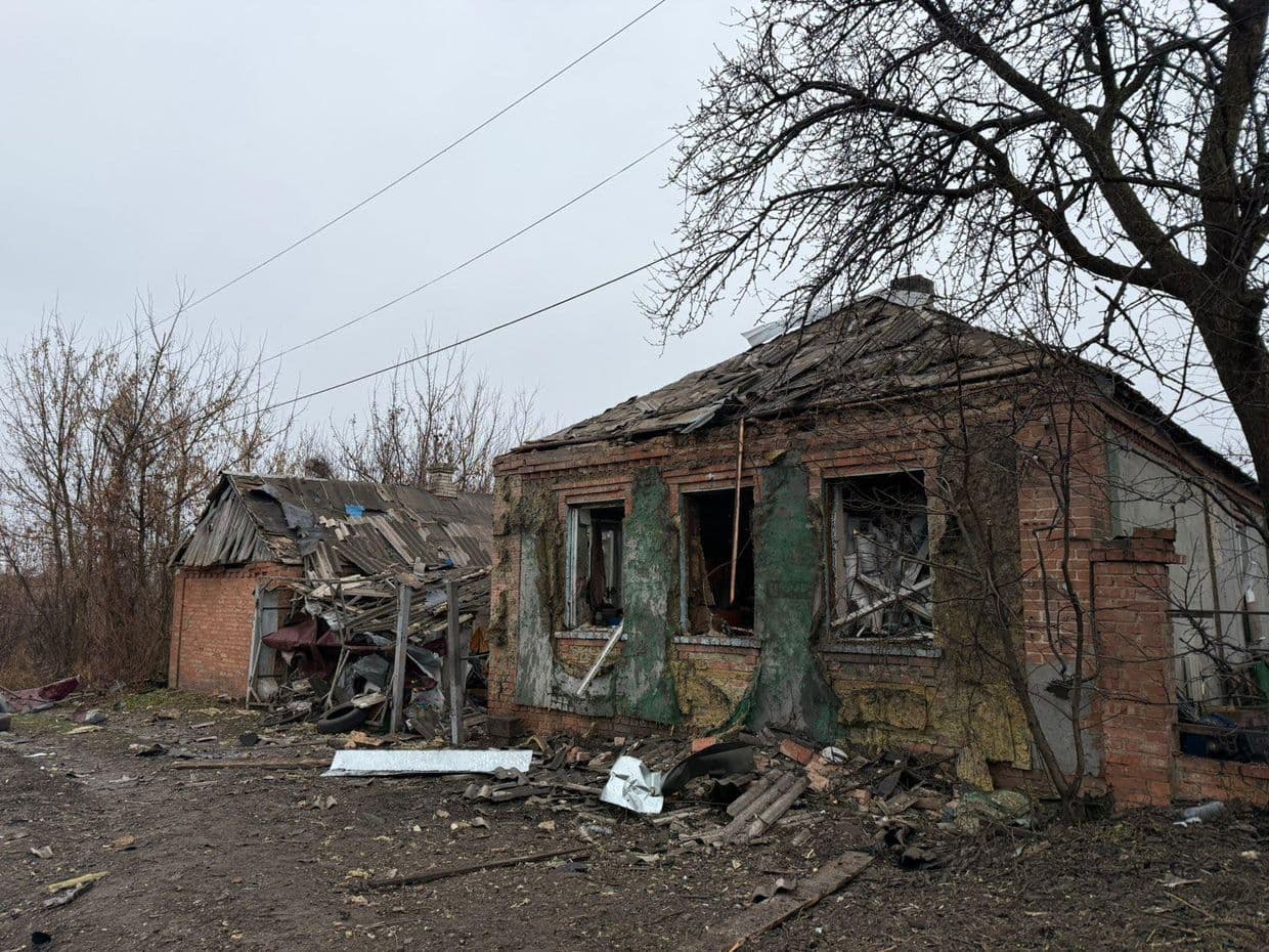 <em>Наслідки ворожих обстрілів у Слов'янську</em>