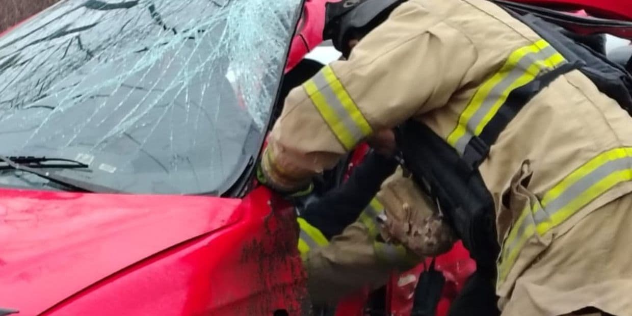 ДТП у Слов'янську: рятувальники деблокували загиблого водія