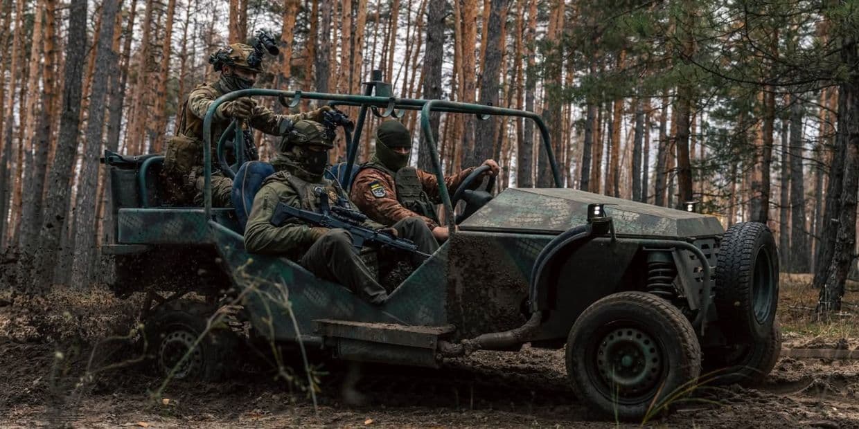 Українські захисники. Фото: Вовкодави