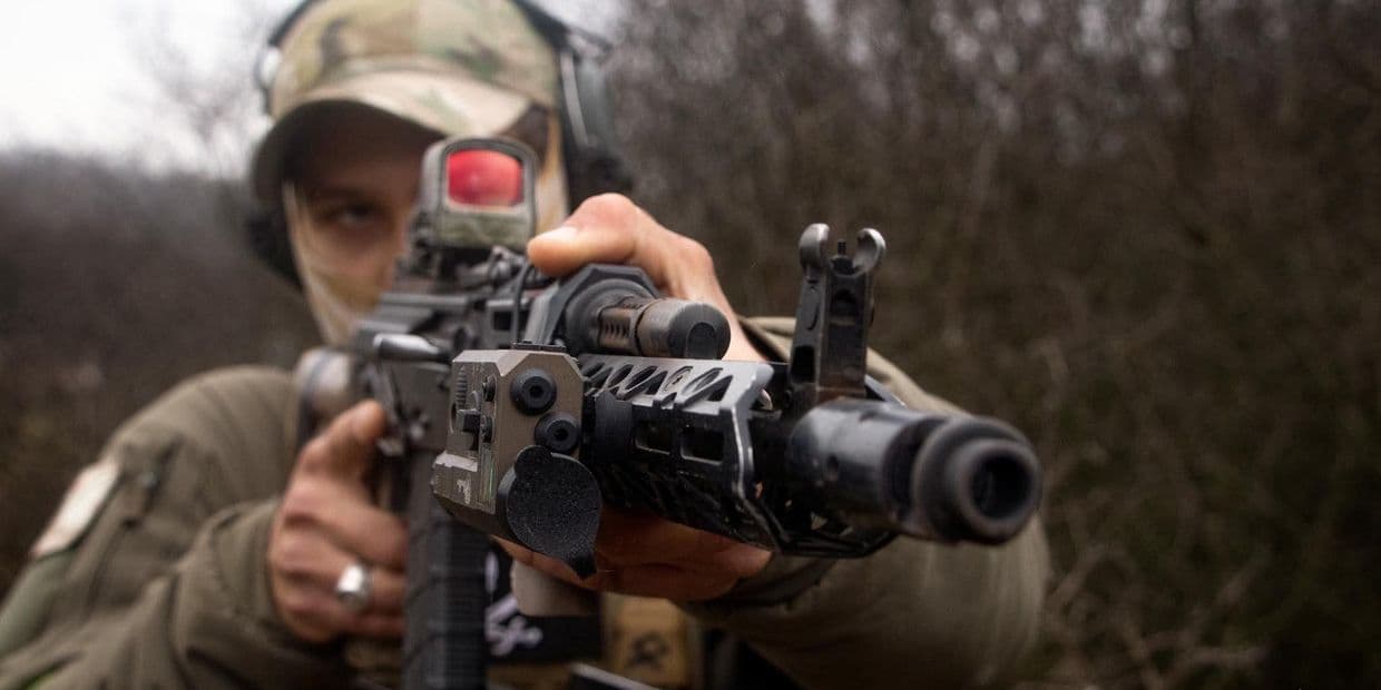 <em>Український захисник. Фото: 58 ОМПБр</em>