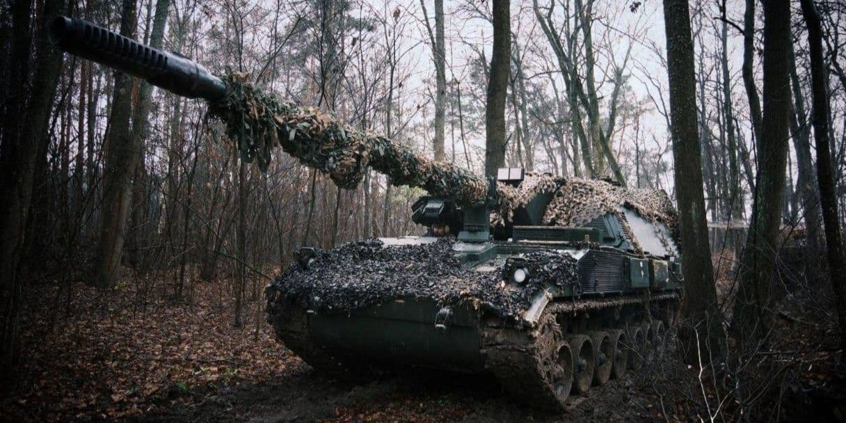 САУ Panzerhaubitze 2000. Фото:43-тя окрема артилерійська бригада ім. гетьмана Тараса Трясила 