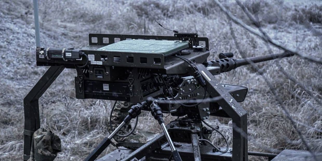 Кулемет на НРК. Фото: 66-та окрема механізована бригада ім. князя Мстислава Хороброго