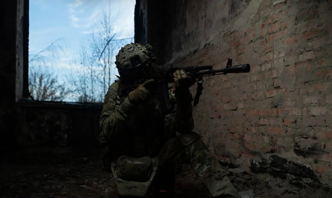 <em>Украинский военный на позиции. Фото: 3 армейский корпус</em>