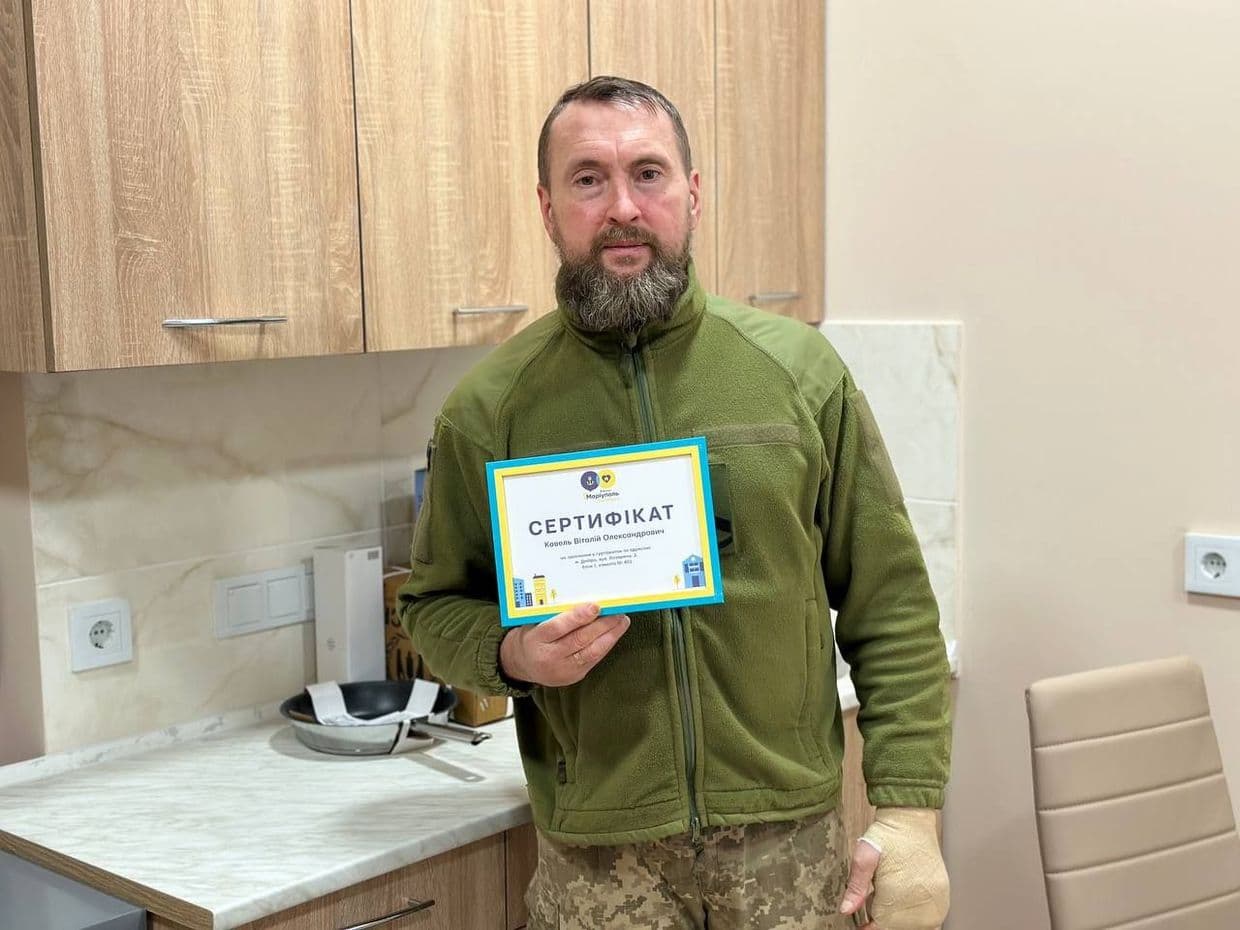 Семьи военных-мариупольцев заселяются в социальное жилье