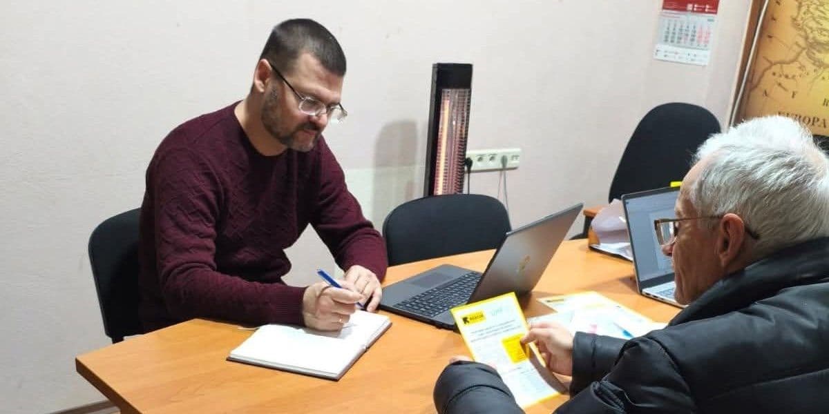 Оказание бесплатной первичной юридической помощи в Одессе. Фото: Telegram/Алексей Харченко