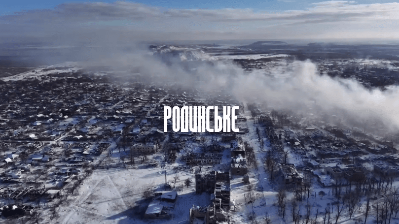 Скриншот з відео у телеграм-каналі 1-го корпусу НГУ "Азов"