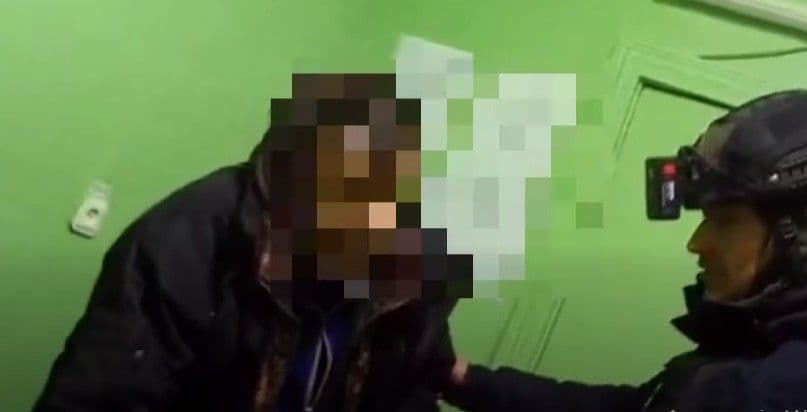 Евакуйований з підвалу в Покровському, січень 2026 року. Скриншот з відео НПУ