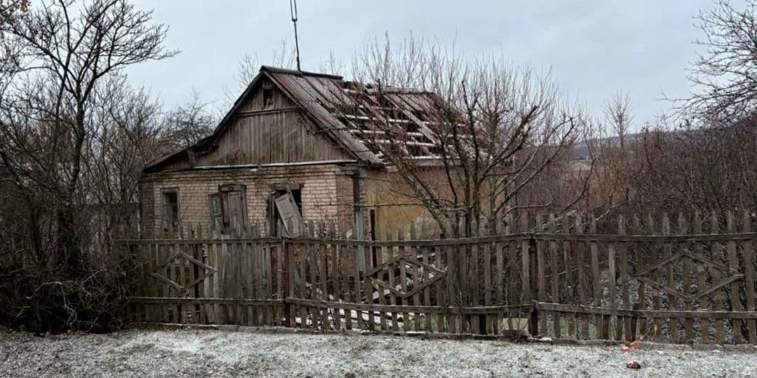Последствия российского обстрела Донетчины 3 января 2026 года. Фото: НПУ